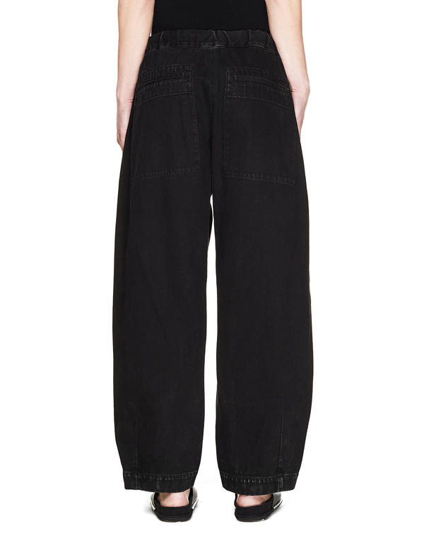 Ann Demeulemeester Cotton Jeans - Black Ann Demeulemeester Cotton Jeans - Black