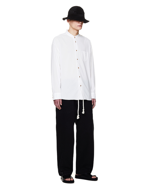 Ann Demeulemeester Cotton Jeans - Black Ann Demeulemeester Cotton Jeans - Black