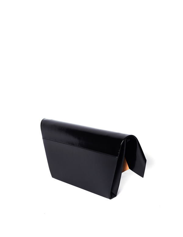 Maison Margiela Patent Leather Snatched Bag - black Maison Margiela Patent Leather Snatched Bag - black