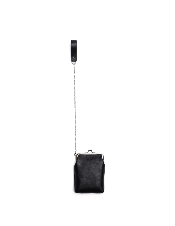Y's by Yohji Yamamoto Leather Bag - black Y's by Yohji Yamamoto Leather Bag - black