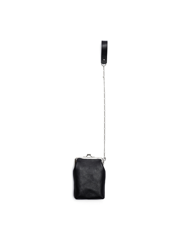 Y's by Yohji Yamamoto Leather Bag - black Y's by Yohji Yamamoto Leather Bag - black