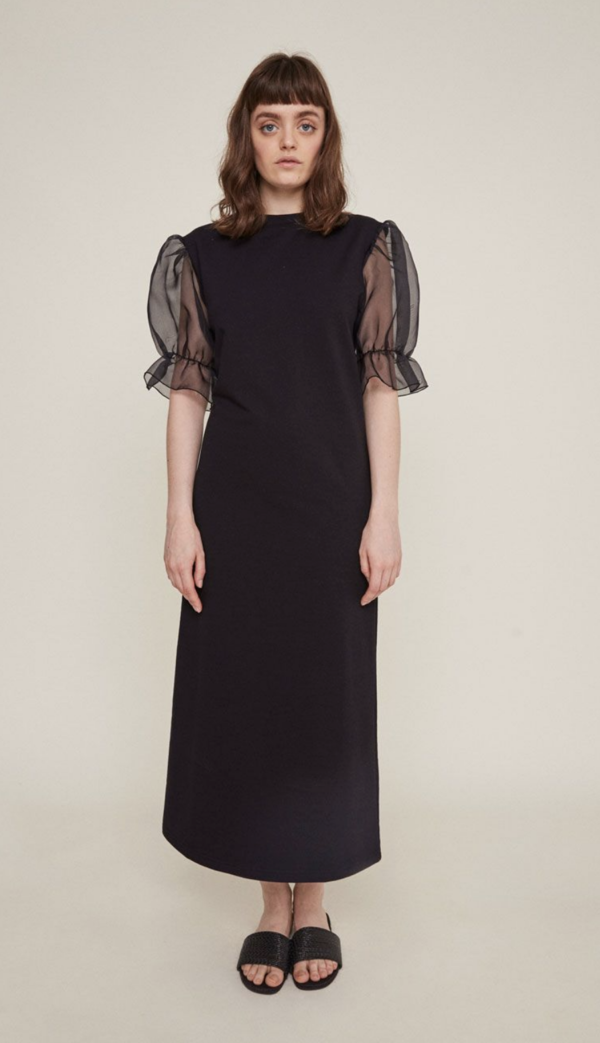 Rita Row Sheer Sleeve Dress Rita Row Sheer Sleeve Dress