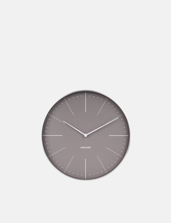 Article. Karlsson Wall Clock Normann Station - Warm Grey Article. Karlsson Wall Clock Normann Station - Warm Grey