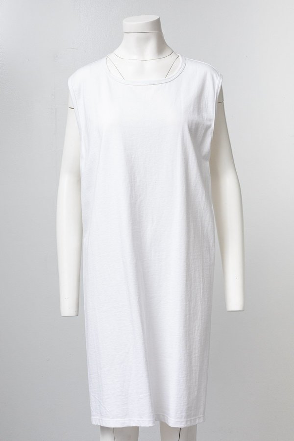 Toit Volant SANDRA TANK DRESS - White Toit Volant SANDRA TANK DRESS - White