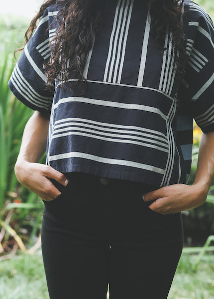 Ace & Jig - Clarke Top in Selvedge Ace & Jig - Clarke Top in Selvedge