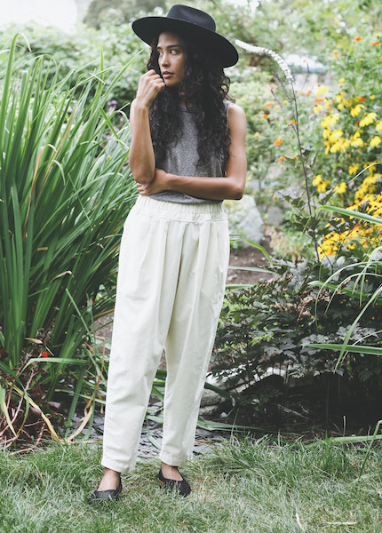Black Crane - Carpenter Pant in Cream Black Crane - Carpenter Pant in Cream