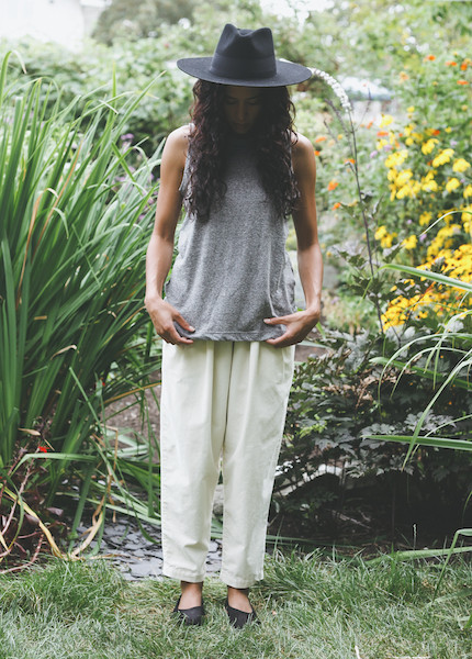 Current Elliot - Muscle Tee in Heather Grey Current Elliot - Muscle Tee in Heather Grey