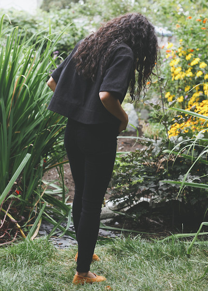 Ursa Minor - Tilly Denim Blouse in Black Denim Ursa Minor - Tilly Denim Blouse in Black Denim