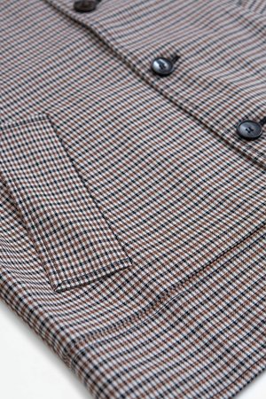 Libertine Libertine Voice shirt - mustard check Libertine Libertine Voice shirt - mustard check