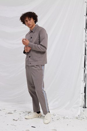 Libertine Libertine Voice shirt - mustard check Libertine Libertine Voice shirt - mustard check