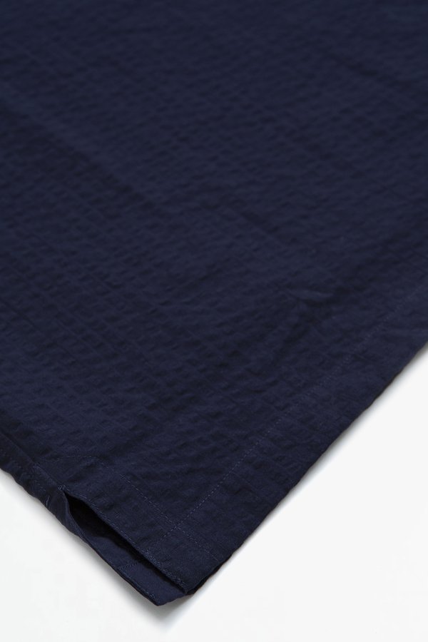 Officine Generale Yann popover shirt - navy Officine Generale Yann popover shirt - navy