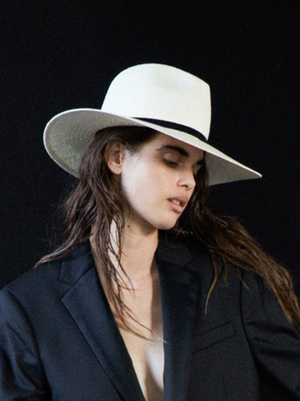 JANESSA LEONE　 DEMITRIA Janessa Leone Demetria Hat - Beige | Garmentory