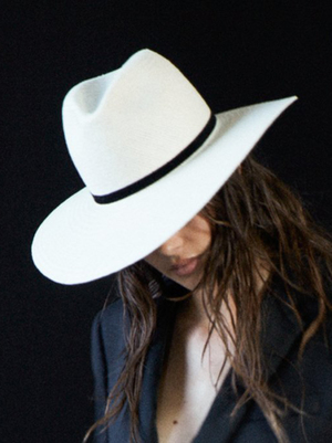 JANESSA LEONE　 DEMITRIA Janessa Leone Demetria Hat - Beige | Garmentory