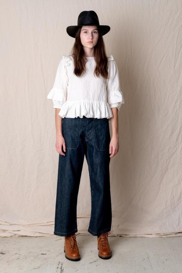 Brookes Boswell Prescott in Panama Straw - Black Brookes Boswell Prescott in Panama Straw - Black