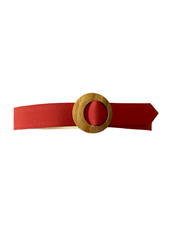 Christine Alcalay Extra wide belt - Cayenne Christine Alcalay Extra wide belt - Cayenne