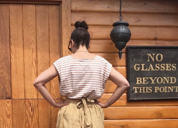 Black Crane Sack Linen Pants Black Crane Sack Linen Pants