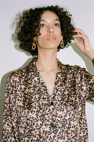 Wray Gina Shirt - Tortoiseshell Wray Gina Shirt - Tortoiseshell