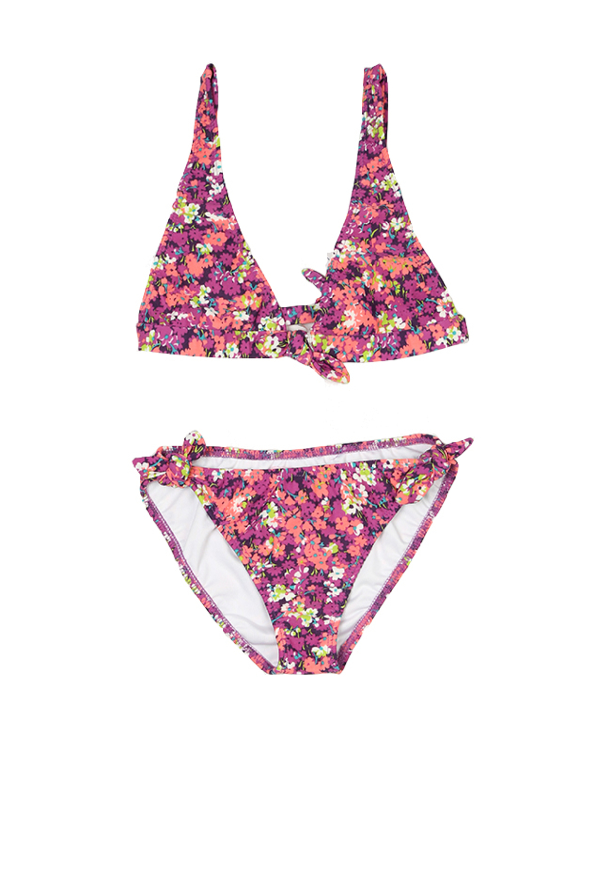 Shoshanna Kids Gingham Halter Bikini