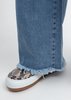 Sunnei Raw Edge Elastic Denim Pants - Washed Blue - Thumbnail 2