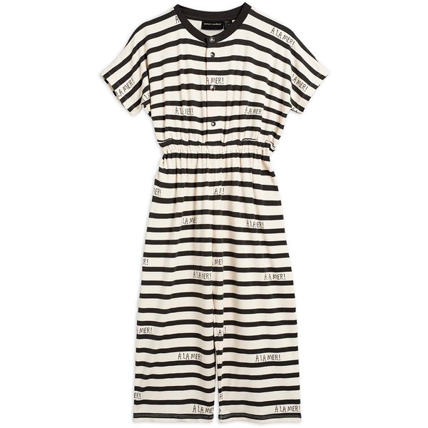 kids mini rodini a la mer playsuit - off white kids mini rodini a la mer playsuit - off white