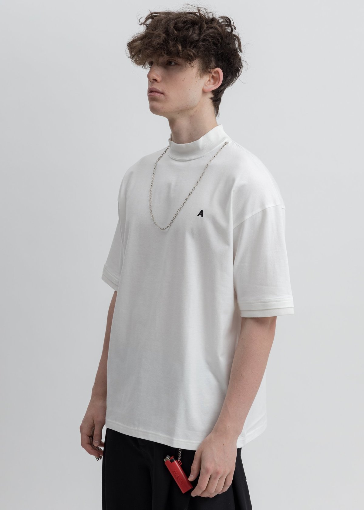★AMBUSH★ Layered Crewneck Overfit T-Shirt White 1211533110 Ambush T-shirts In White | ModeSens