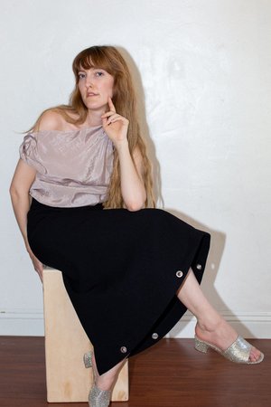 Paris Georgia Everyday Skirt - Black Paris Georgia Everyday Skirt - Black