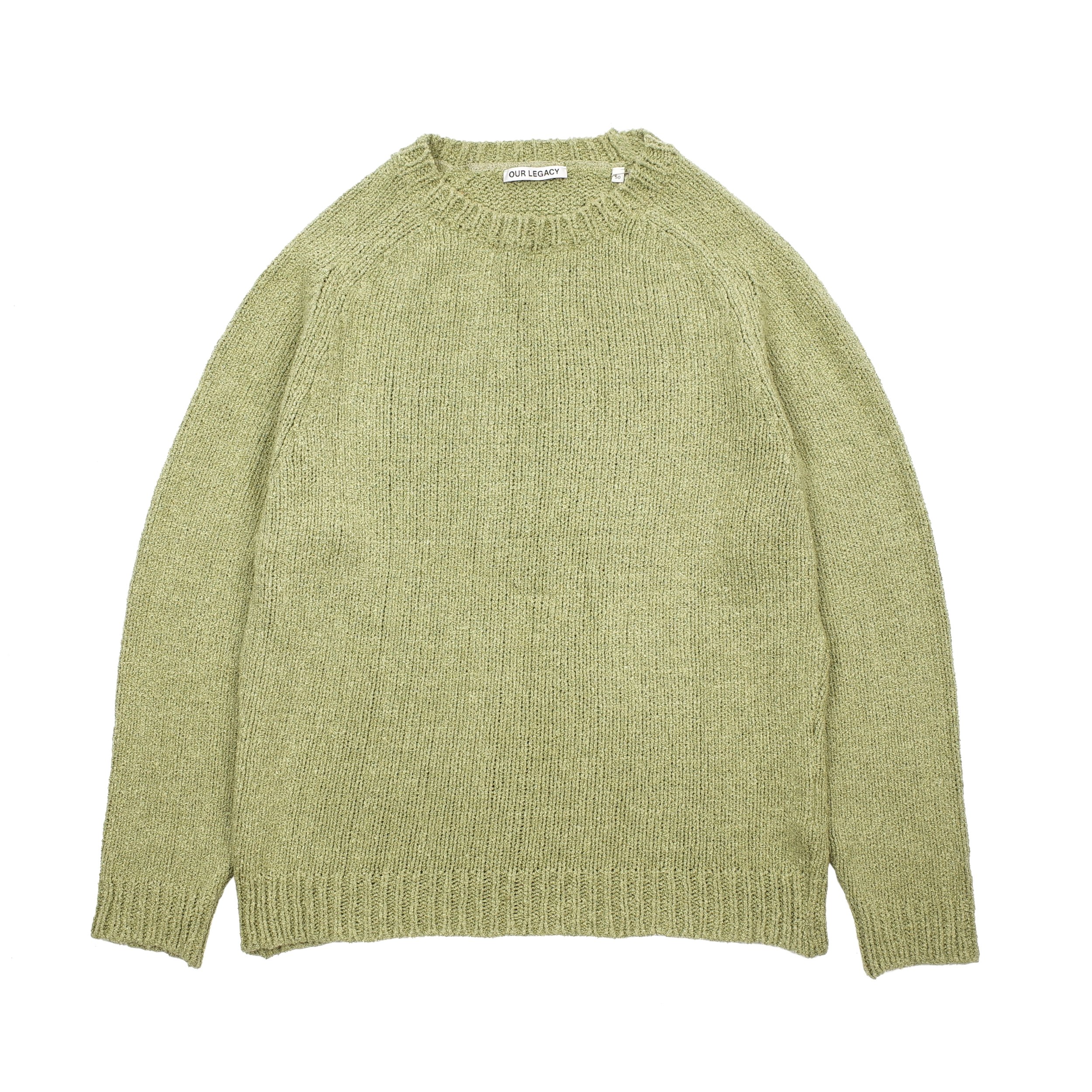 Our Legacy CHUNKY RAGLAN - GREEN | Garmentory