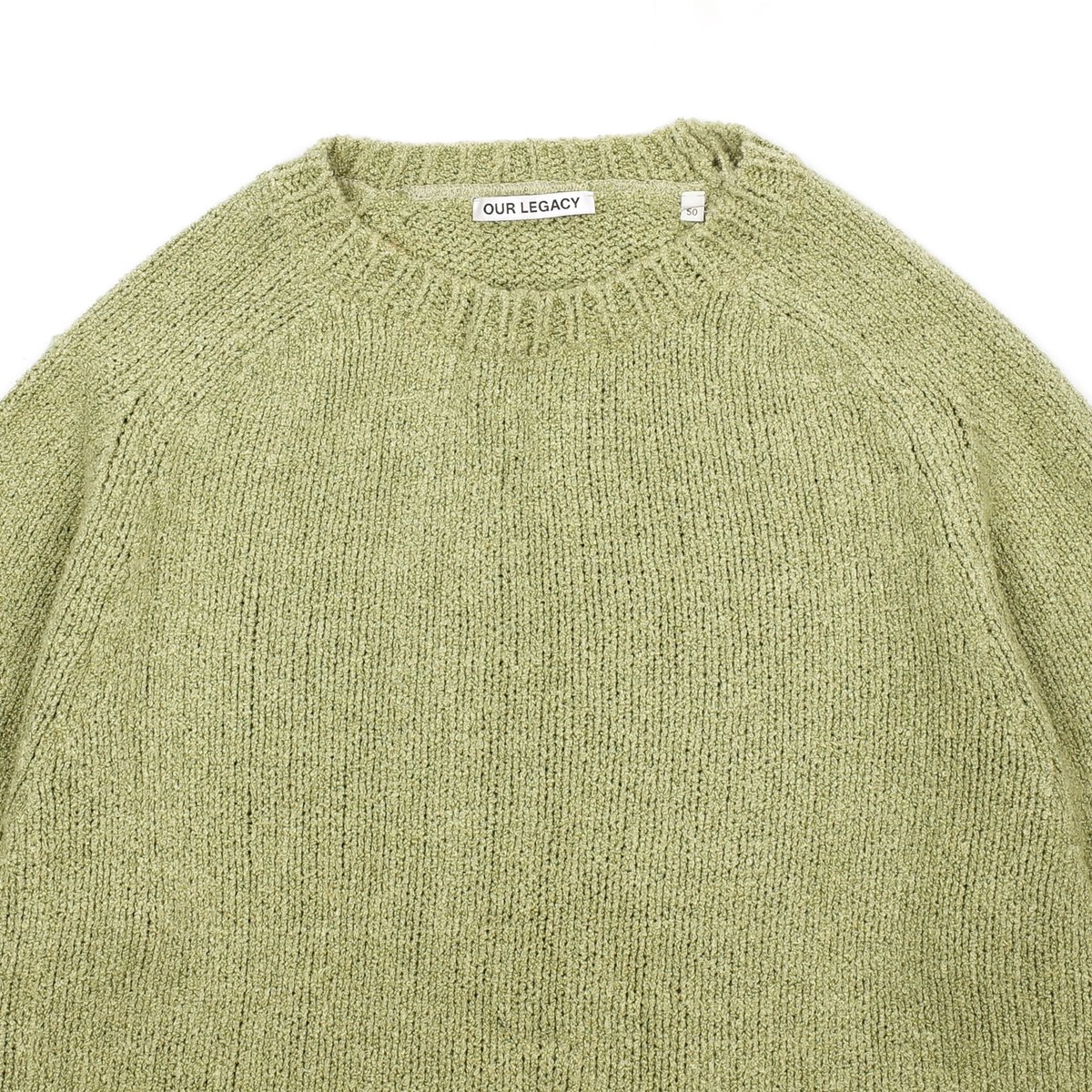 Our Legacy CHUNKY RAGLAN - GREEN | Garmentory