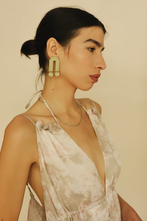 Xenia Studio Dangles - Pistachio Xenia Studio Dangles - Pistachio