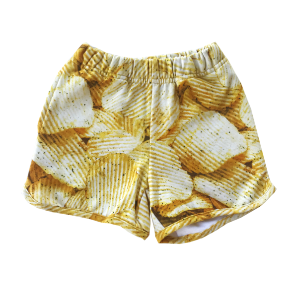 Kids Romey Loves Lulu Potato Chips Shorts Kids Romey Loves Lulu Potato Chips Shorts