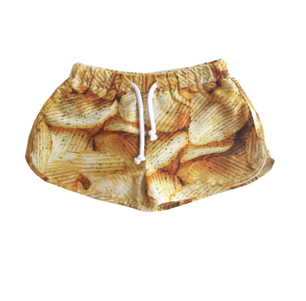 Kids Romey Loves Lulu Potato Chips Swim Trunks Kids Romey Loves Lulu Potato Chips Swim Trunks