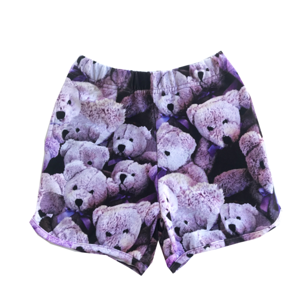 Kids Romey Loves Lulu Purple Bears Shorts Kids Romey Loves Lulu Purple Bears Shorts