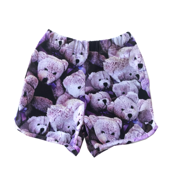Kids Romey Loves Lulu Purple Bears Shorts Kids Romey Loves Lulu Purple Bears Shorts
