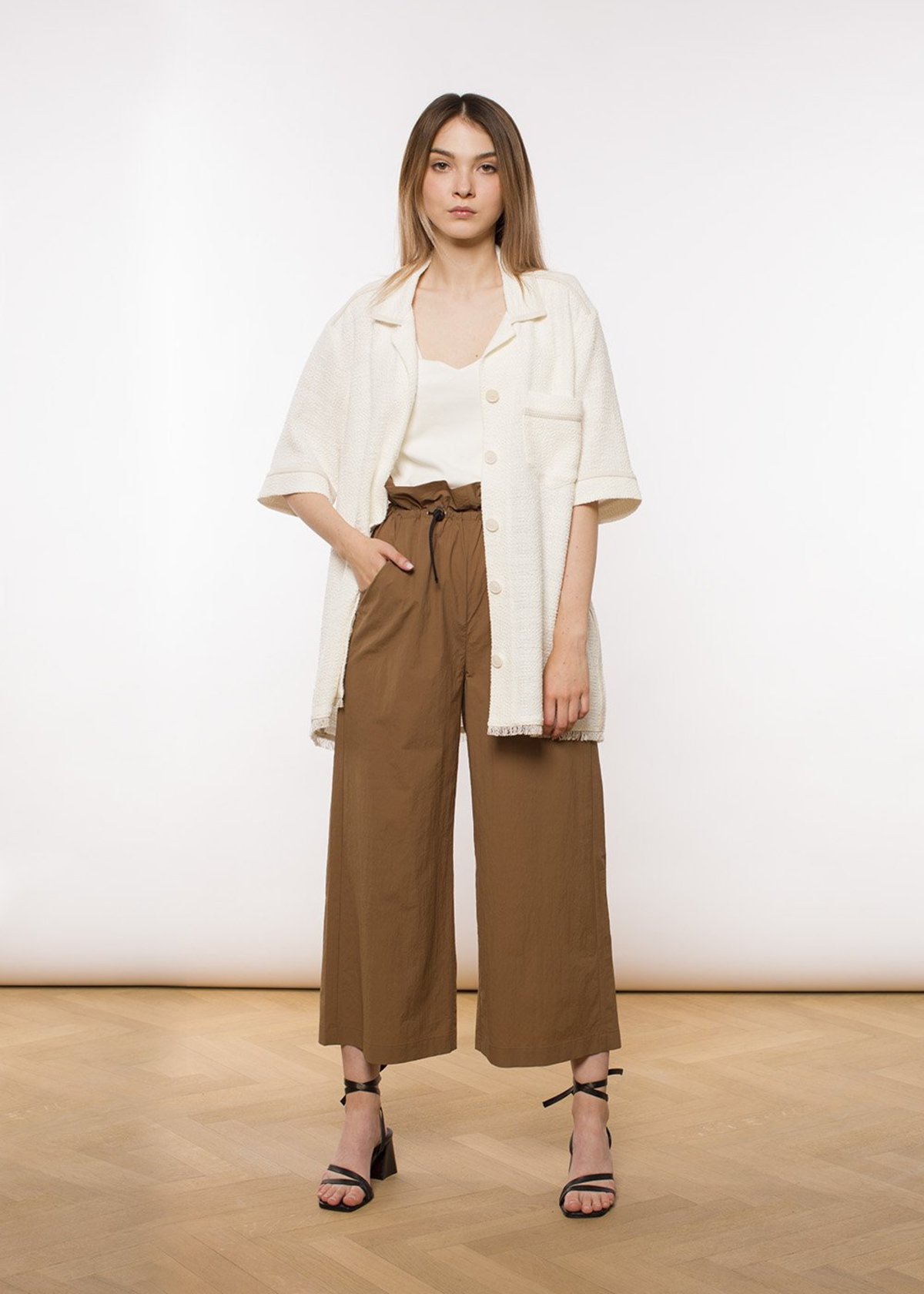 ÁERON Beth Pull String Pants - Chesnut - Image 2 of 10