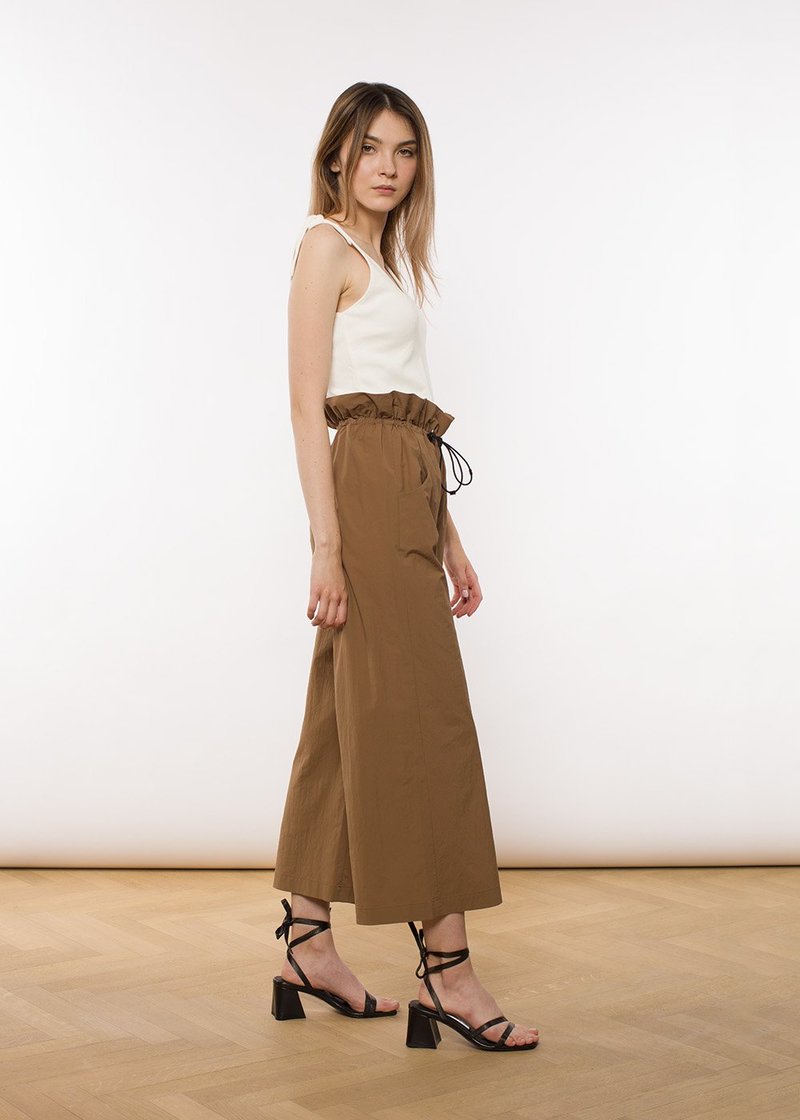 ERON Beth Pull String Pants - Chesnut