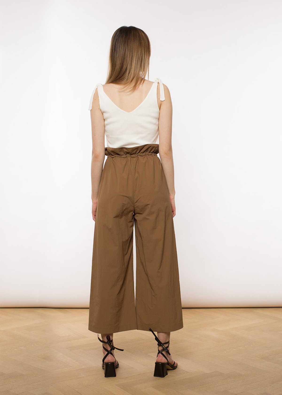 ÁERON Beth Pull String Pants - Chesnut - Image 5 of 10