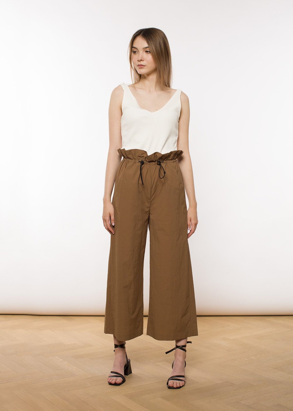 ÁERON Beth Pull String Pants - Chesnut - Image 6 of 10