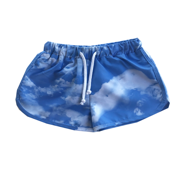 Kids Romey Loves Lulu Clouds Swim Trunks Kids Romey Loves Lulu Clouds Swim Trunks