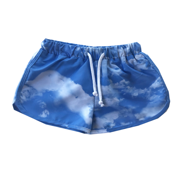 Kids Romey Loves Lulu Clouds Swim Trunks Kids Romey Loves Lulu Clouds Swim Trunks