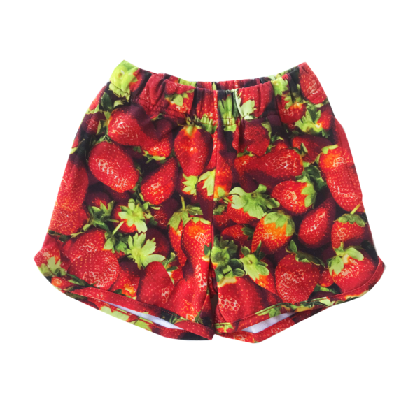 Kids Romey Loves Lulu Strawberries Shorts Kids Romey Loves Lulu Strawberries Shorts