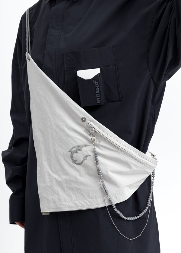 Hyein Seo Scarf Bag - grey | Garmentory