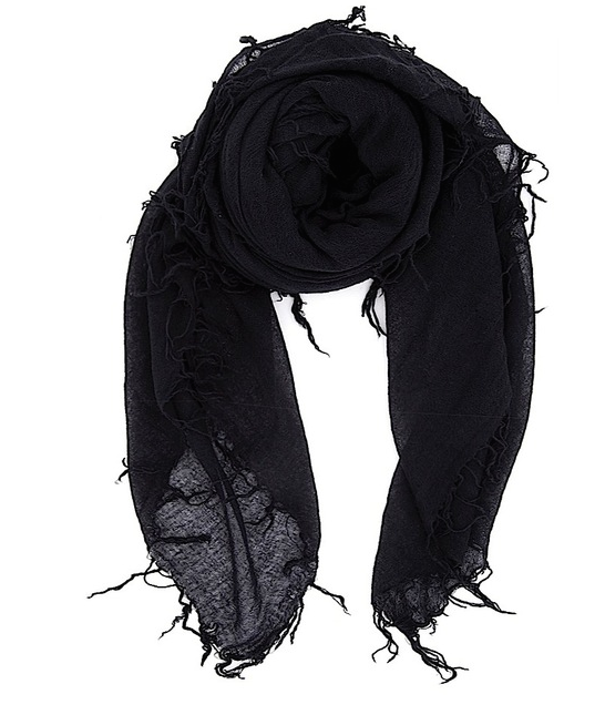 Chan Luu - Black Cashmere & Silk Scarf Chan Luu - Black Cashmere & Silk Scarf