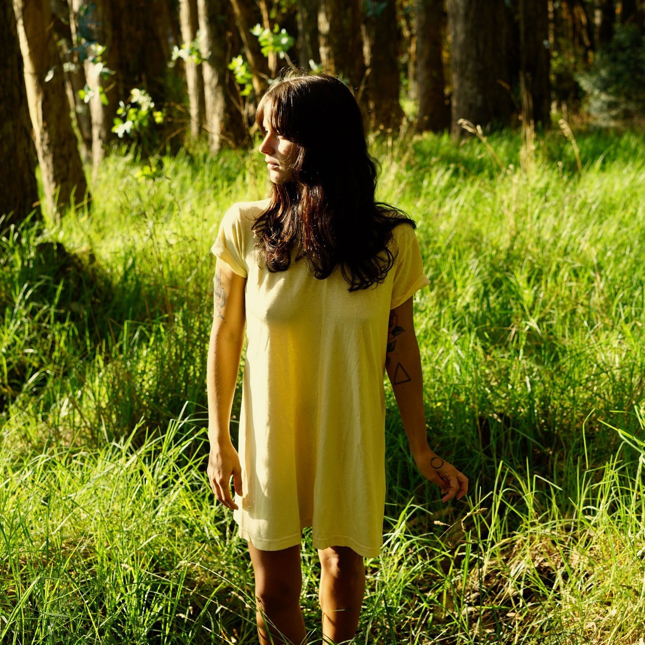 Jungmaven Beach Dress - Pale Yellow | Garmentory