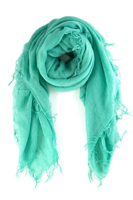Chan Luu- Cashmere & Silk Spearmint Scarf Chan Luu- Cashmere & Silk Spearmint Scarf