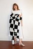 Sandy Liang Pawn Fleece - Checkerboard - Thumbnail 7