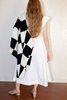 Sandy Liang Pawn Fleece - Checkerboard - Thumbnail 10