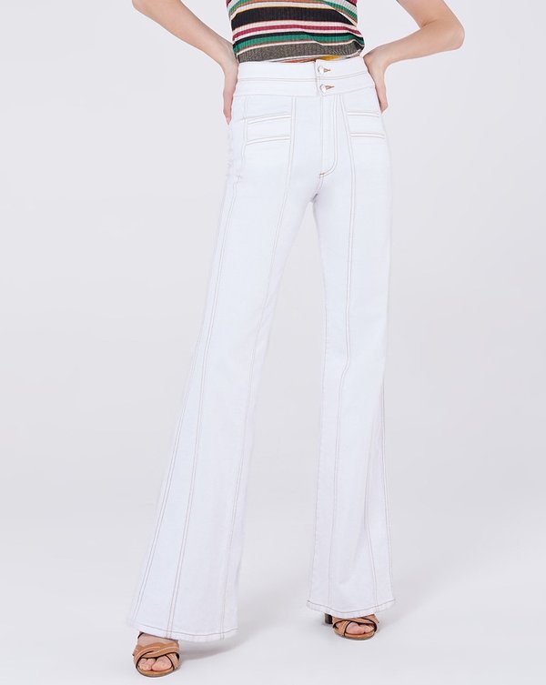 Veronica Beard Farrah High Rise Wide 