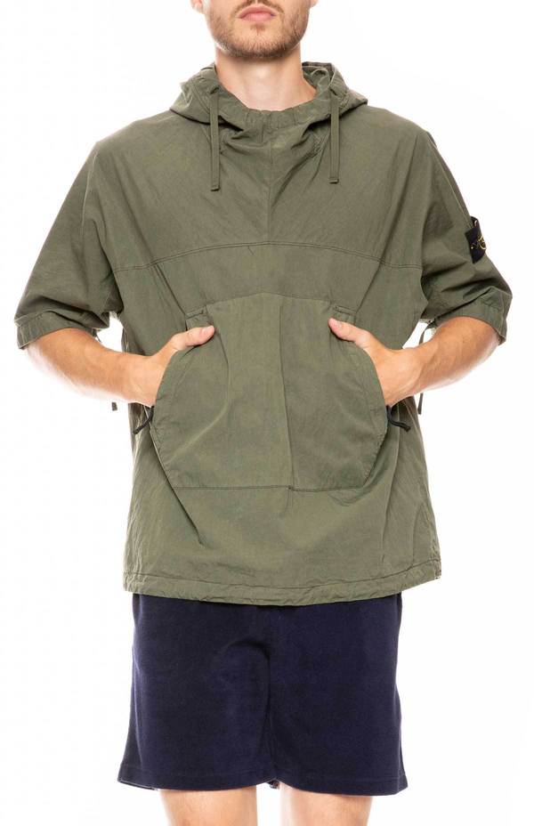 stone island hooded anorak