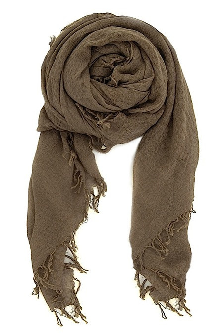 Chan Luu - Walnut Cashmere & Silk Scarf Chan Luu - Walnut Cashmere & Silk Scarf