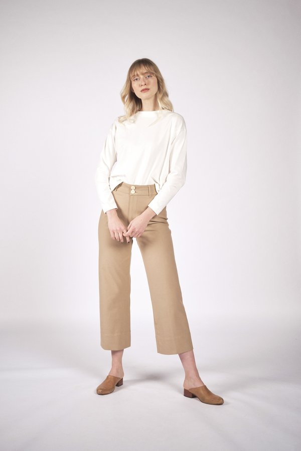 Maria Stanley LUNA PANT - mushroom Maria Stanley LUNA PANT - mushroom